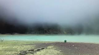 Kawah Putih di Bandung (Sulfur Lake from Volcanic Crater) #Hồ Lưu Huỳnh ở Ciwidey Bandung-Indonesia