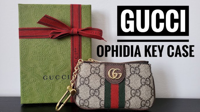 Luxury Key Pouch VS Key Holder  Gucci GG Supreme and Coach 5-ring Holder  #gucci #coach 