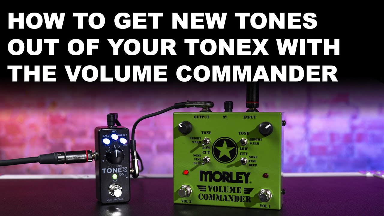 【yuto.a】 MORLEY VOLUME COMMANDER Mint Morley Volume Commander True Bypass instr. Volume&Tone