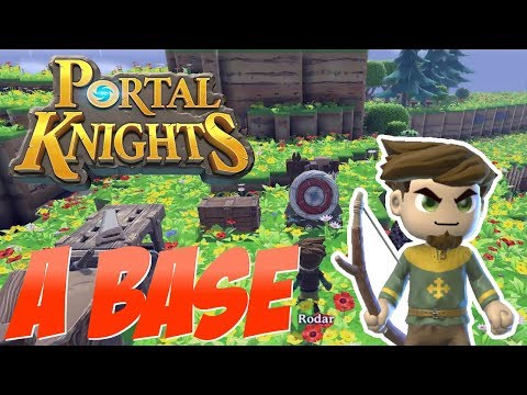 Portal Knights #03 - Começando a base na ilha Arco-íris (PS4)