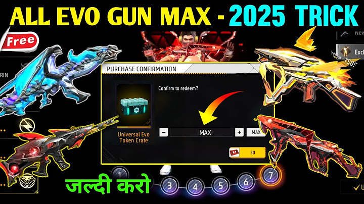 Max Any Evo Guns in Low Diamonds 2025 | Evo Guns Skin Max kaise Kare 2025 | Evo Token Discount Trick