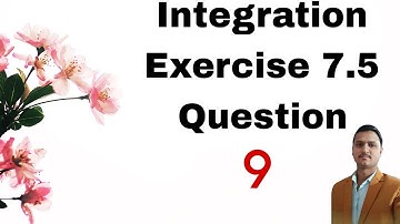 Class 12 integration Exercise 7.5 Question 9 @mathsfever6824