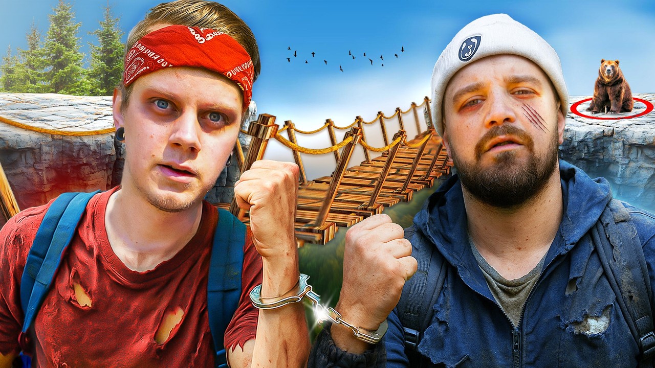 Selviydytään 24H Metsässä KÄSIRAUDOISSA!