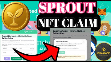 Sprout Network Update। Sprout NFT Update । Sprout NFT Claim Update । Sprout Launch Update ।
