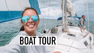 CATALINA 30 BOAT TOUR | 1986 sailboat