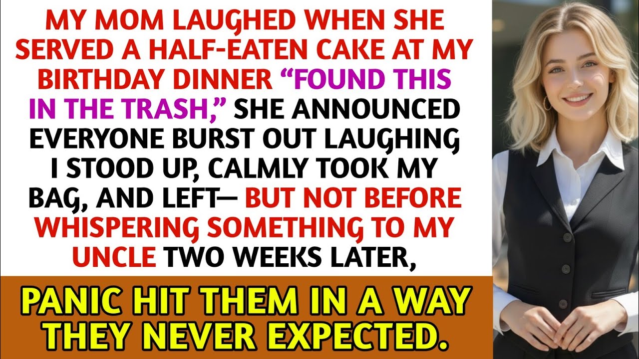 My Mom Humiliated Me at My Birthday — Two Weeks Later, They Panicked