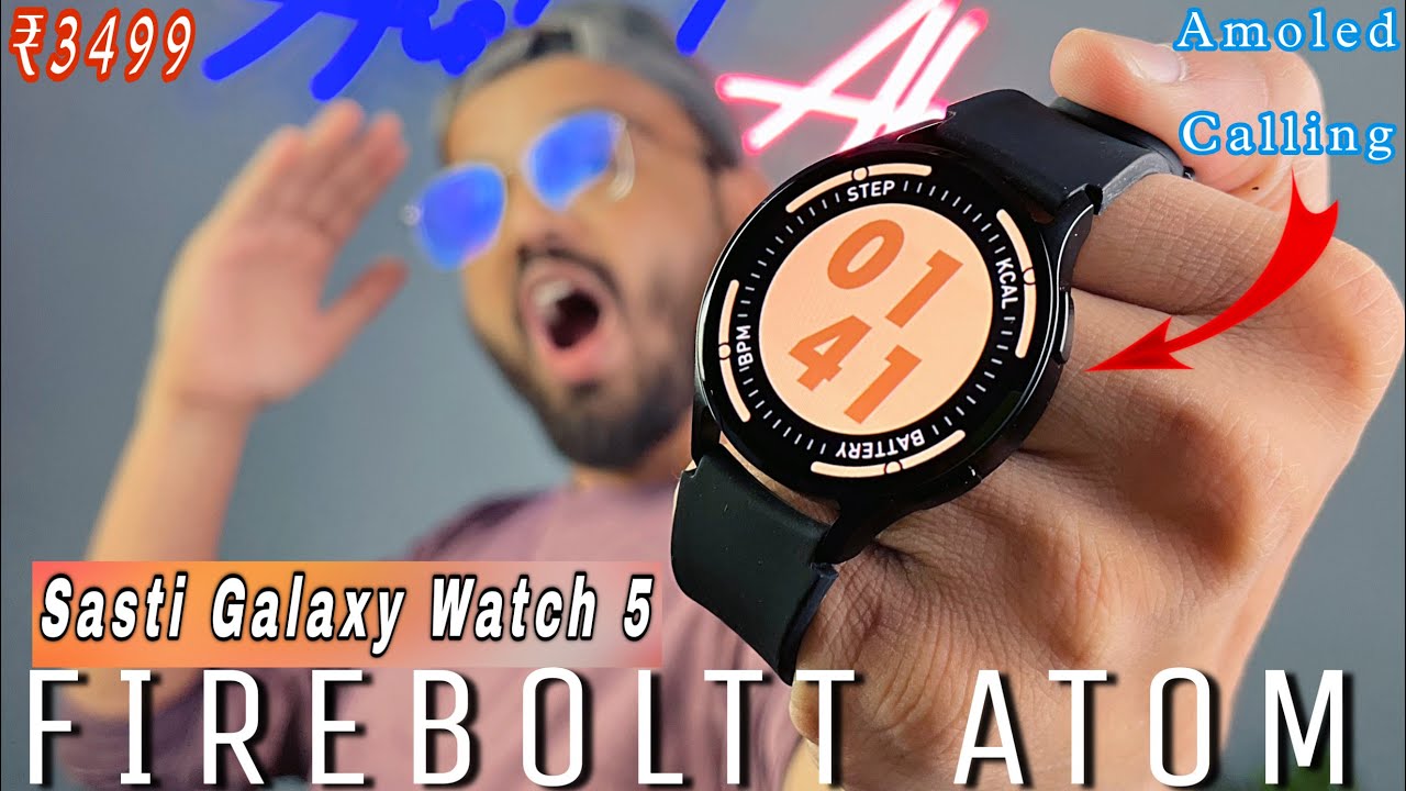 Finally Best Round Dial Smartwatch Of 2022 Is Here🔥 Fire Boltt Atom