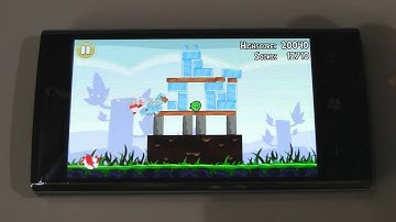 Angry Birds for Windows Phone 7 finally released (review)