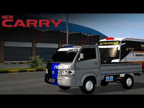 Rilis Mod Bussid Pick Up Suzuki New Carry free terbaru