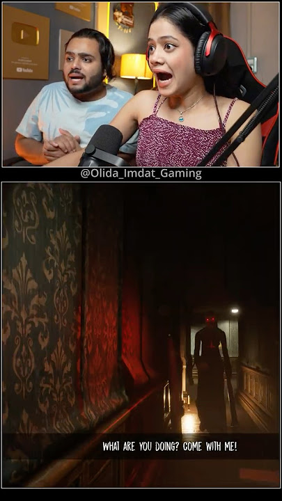 EVIL NUN kidhar Bhagu Main🧟‍♀️🥵 #shorts #evilnun #olidaandimdat