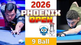 Carlo Biado vs Mustafa Alnar - 9 Ball - 2026 Phoenix Open