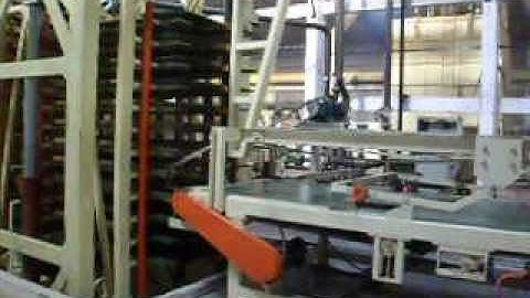 automatic hot press machine loading process