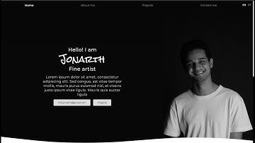 CS50’s Web Programming with Python and JavaScript - Final Project - A portfolio to an artist.
