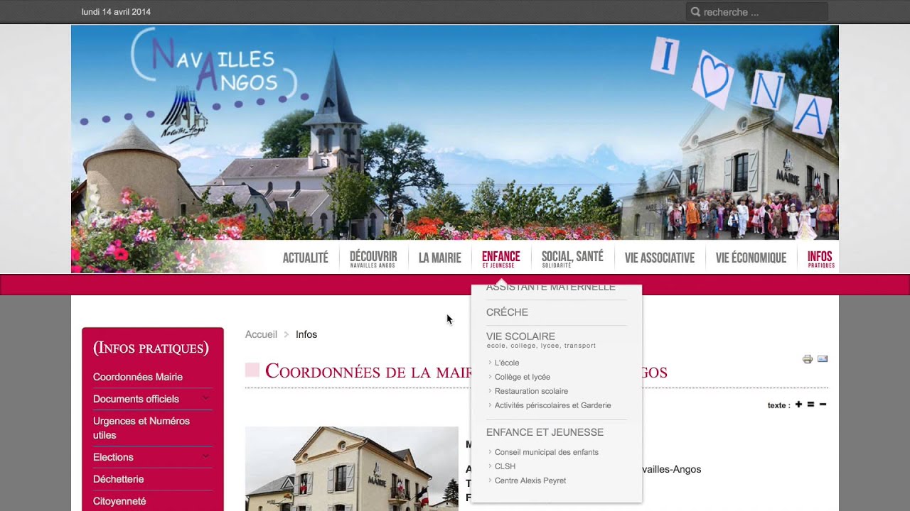 Navailles-Angos.fr | Enfin en ligne !!