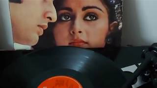 Ye Zamin Gaa Rahi Hai | Teri kasam | Bollywood Vinyl LP Rip | Rega P3