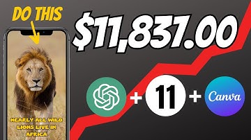 How to make PASSIVE income with a FACELESS AI automated channel using 5 FREE tools (chatgpt & canva)