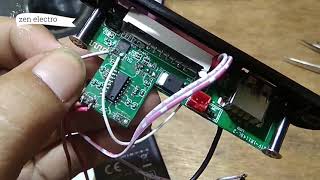Modul mp3 bluetooth + pam 8403 dengan power supply 15 volt