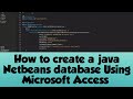 How To Create MySQL Database For Netbeans
