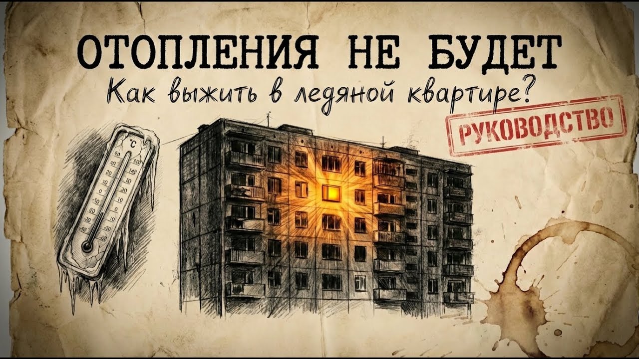 Как выжить в городской квартире без света и газа.