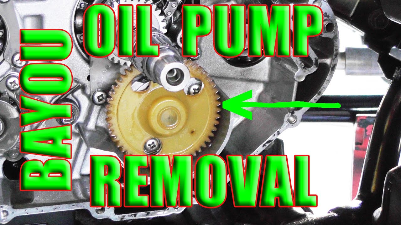 400 Bayou Oil Pump Removal 19931999 No Oil In the Oil Filter! YouTube