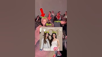 Jimin was spotted chatting with Thai actress and model duo Lingling Kwong and Orm Kornnaphat #jimin