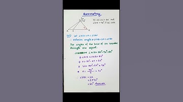 Math Tutorial | Short #0926 | Geometry #math #shorts