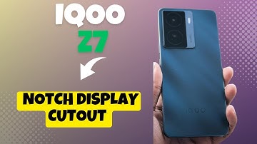 How to Show or Hide Notch Display Cutout || Notch Display cutout settings IQOO Z7