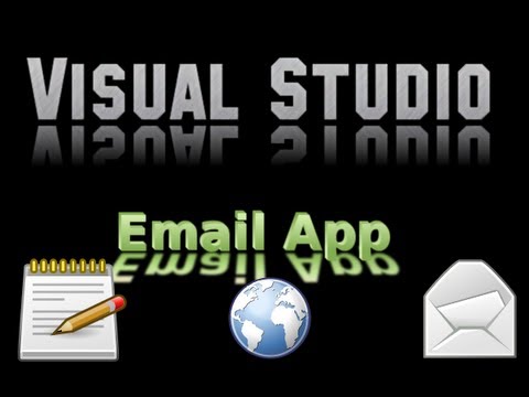 Visual Studio 2012 email app step by step