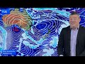 NZ has a cold front, but drier weather is generally growing