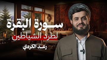 لطرد الشياطين من المنزل | سورة البقرة  بصوت الشيخ رعد الكردي l سورەتی البقرة بەشێوەیەکی خێرا