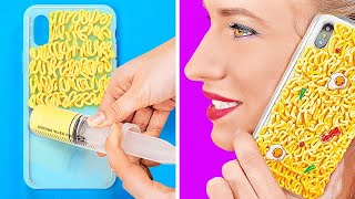 COOL DIY PHONE CRAFTS AND INCREDIBLE 3D PEN IDEAS FOR CASES || Hacks For Your Phone By 123 GO Like!