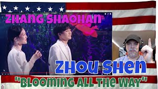 Zhou Shen and Zhang Shaohan's 'Blooming All the Way' REACTION  So Beautiful!