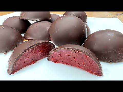 🍫🍒 Все просят еще / Вкусные шоколадные конфеты на десерт / БЕЗ сахара