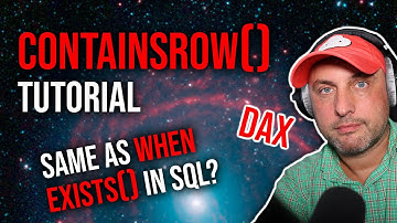 CONTAINSROW() DAX Function Tutorial (same as WHEN EXISTS() in SQL?) + Fraud Detection Calculation