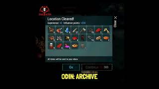 Auto Clearing All Odin Floors | Mercenary Marks | Frostborn Survival #shorts #frostborn screenshot 4