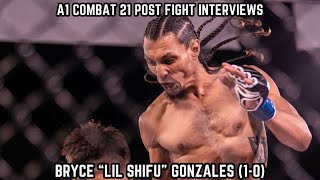 Urijah Fabers A1 Combat 21 Post Fight Interview | Bryce Gonzales Talks 1st Rd. KO & Return To Cage