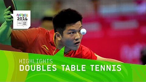 China Win Doubles Table Tennis Gold  - Highlights | Nanjing 2014 Youth Olympic Games - DayDayNews