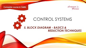 CONTROL SYSTEM | BLOCK DIAGRAM - BASICS & REDUCTION TECHNIQUES