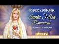 MISA DOMINICAL🔸Santa Misa y Rosario🔸Hoy 14 de Agosto 🔴EN VIVO