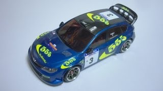 KYOSHO MINI-z RC SUBARU IMPREZA 2008 WRC 555 Ver (BUILD) - YouTube