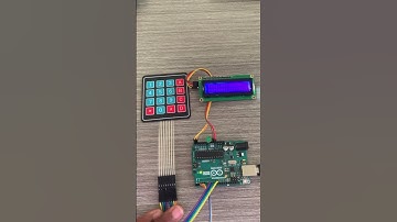 Keypad + Arduino + LED #arduino #keypad #technology