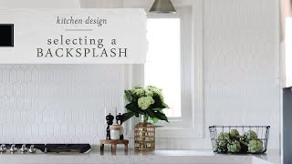 How to Choose the Perfect Kitchen Backsplash