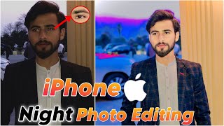iPhone Night Photo Editing |Red Eye Remove from photo
