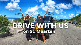 DRIVE WITH US: Simpson Bay to Philipsburg  St. Maarten