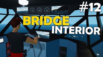 Bridge Interior ADDED! - Patrol Ship Build - Stormworks Search and Destroy - #12