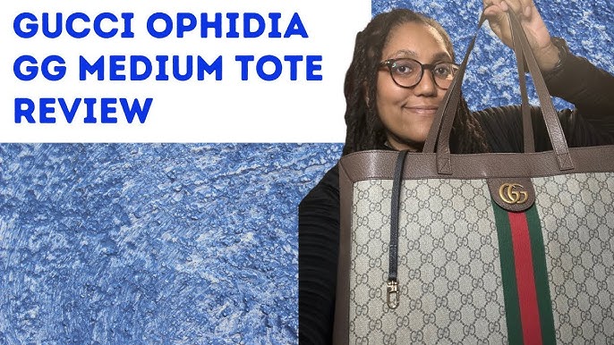 GUCCI OPHIDIA GG SUPREME TOTE