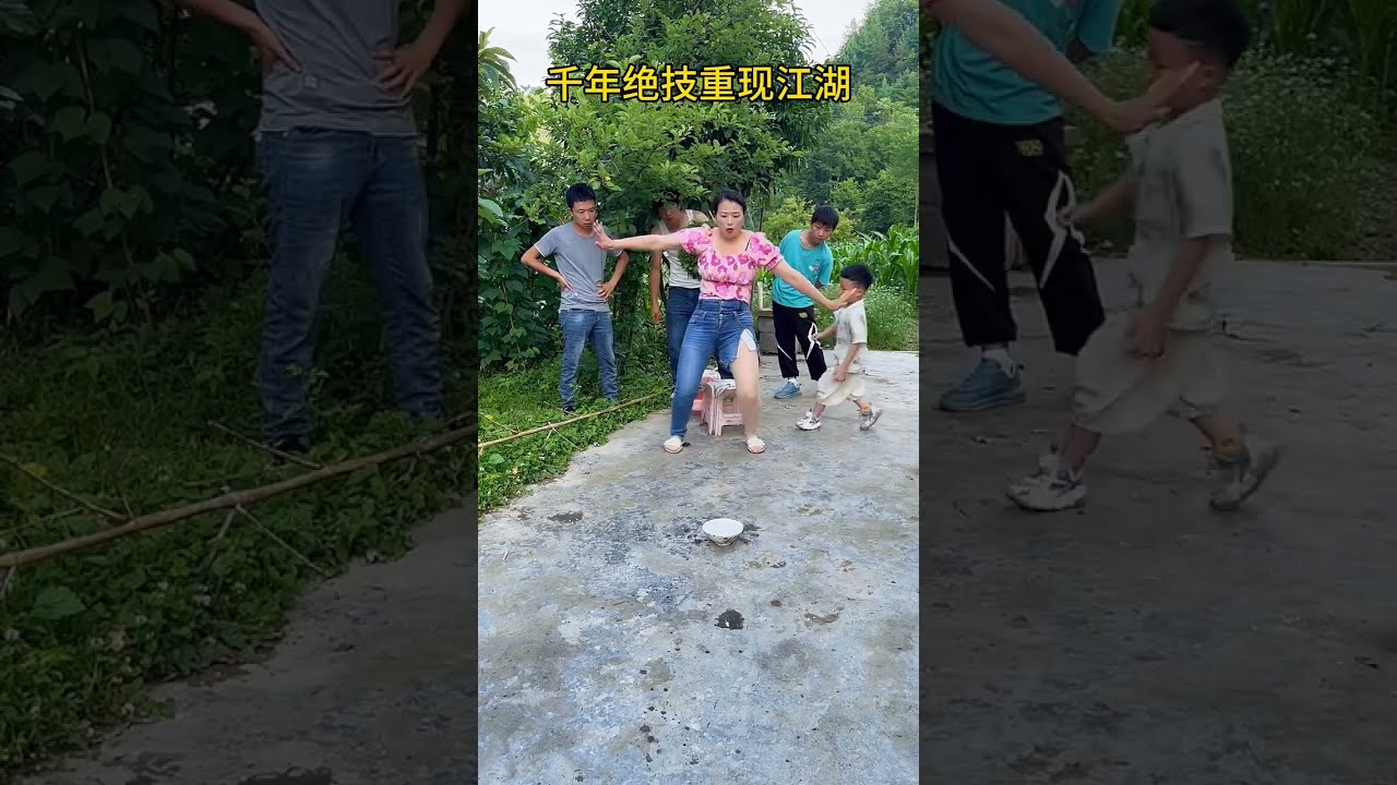 Amazing Have You Ever Seen Kung Fu Like This Acrobat Magic Rack