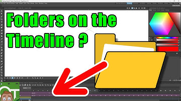 Can you use folders on the timeline in OpenToonz?