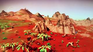No Mans Sky - Odd ghost appearance of my nearby ship