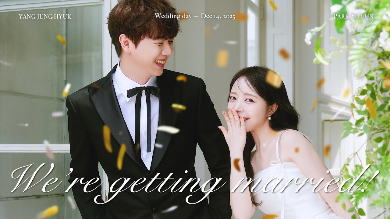 결혼식의 시작을 알리는 감각적인 식전영상..🩶 (DAY6(데이식스) - Welcome to the Show)